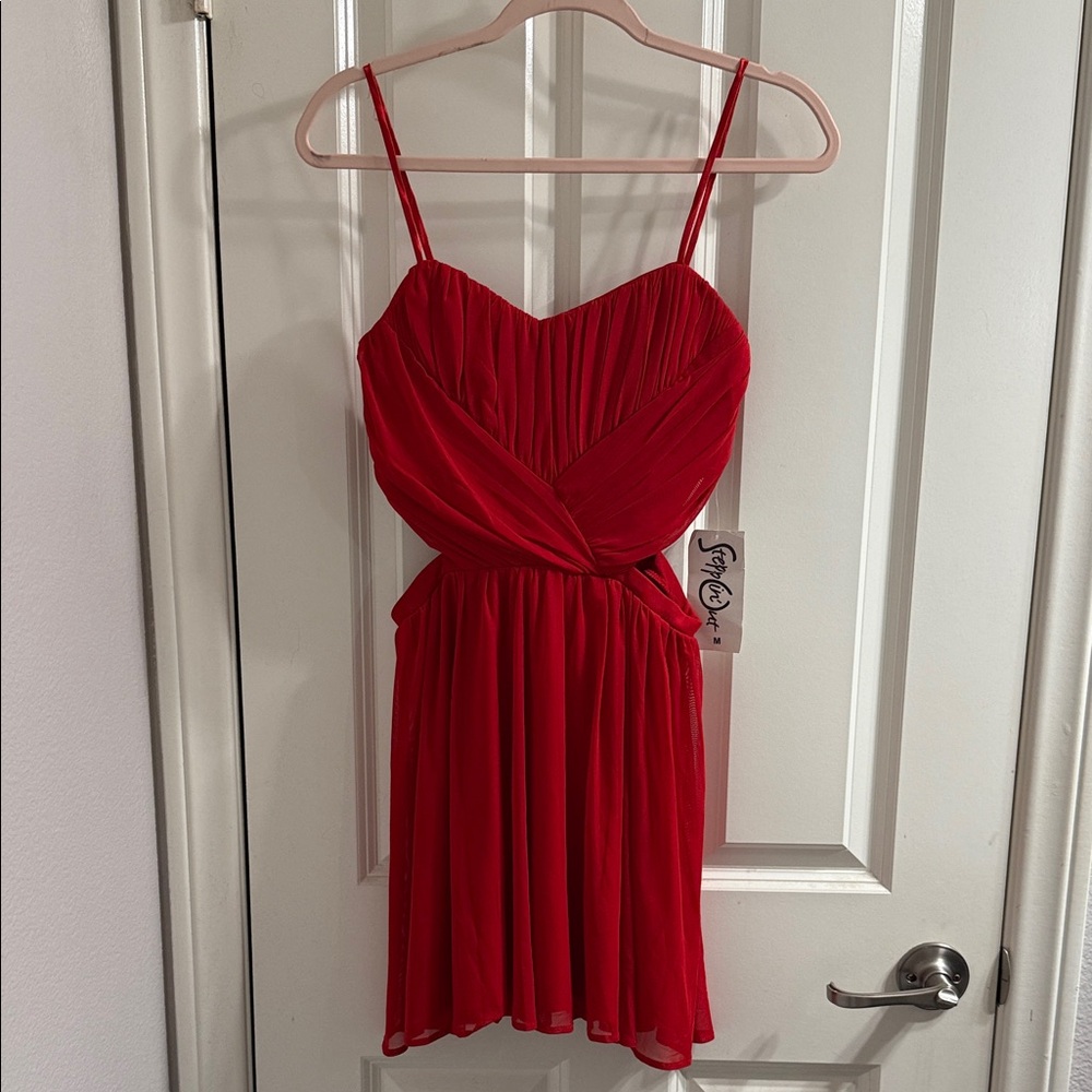 Steppin' Out Red Dress